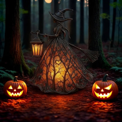 🔥Halloween Pre-Sale 49% Off-🧙‍♀️Halloween Witch Lamp—BUY 2 FREE SHIPPING